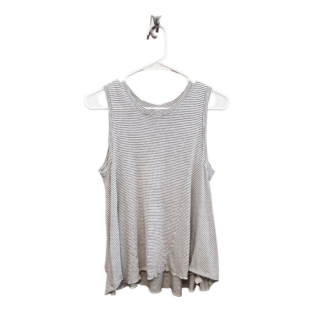 𝅺athleta women’s stripe tank top, size small